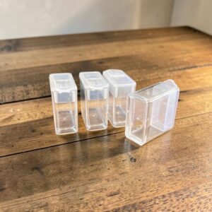 TARRO PLÁSTICO TICTAC PEQUEÑO 2,8CM (PAQUETE X 24)