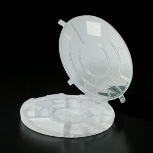 ORGANIZADOR PLASTICO CIRCULAR X 19 TRAPECIOS