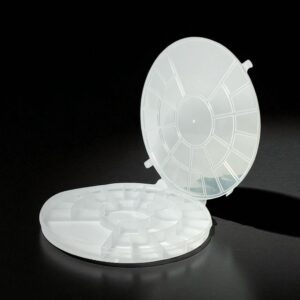 ORGANIZADOR PLASTICO CIRCULAR X 25 TRAPECIOS