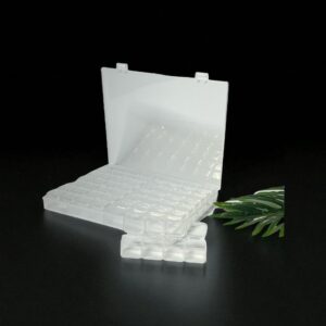 ORGANIZADOR PLASTICO HEXAGONAL X 56 RECTANGULOS