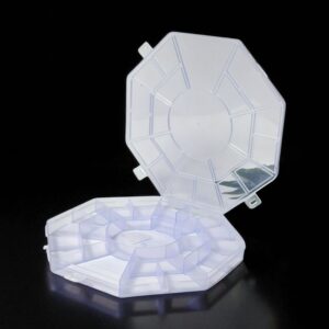 ORGANIZADOR PLASTICO HEXAGONAL X 22 TRAPECIOS