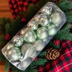 BOLAS NAVIDAD ZWH001 6CM X 24 UNIDADES