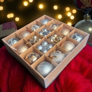 BOLAS NAVIDEÑAS ZWH616 CAJA X44