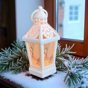 FAROL NAVIDEÑO  13CM 2031