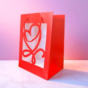 BOLSA VENTANA FLOR 25X18X13 (PAQUETE X10)