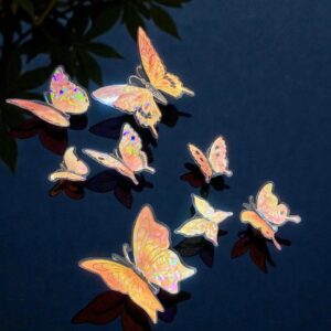MARIPOSA METLIZADA T12  (PAQUETE X  12)