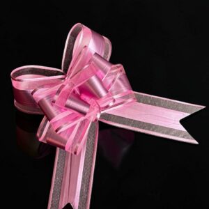 MOÑO ORGANZA METALIZADO #9