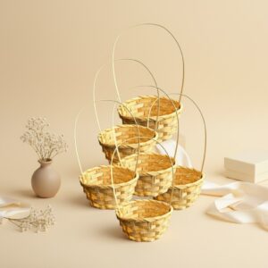 CANASTA TEJIDA SET X 5 CA128-4