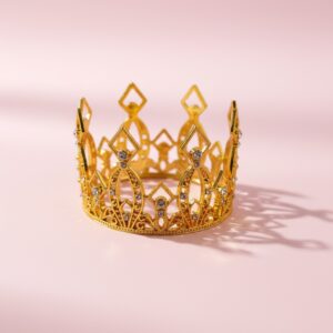 CORONA PLASTICA  6.5 CM C19 (PAQUETE X 12)