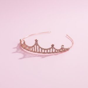 CORONA DIADEMA METALICA C26-5A (PAQUETE X 12)