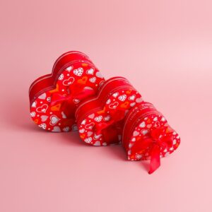 CAJA RIGIDA CORAZÓN 22X20X9 395-51 SET X 3