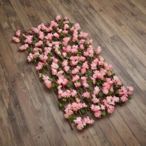 CERCA MADERA FLORES 120